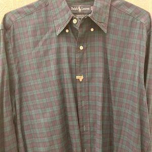Ralph Lauren long-sleeved green shirt